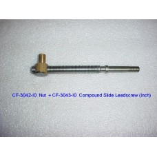 DF-3043-I0  Compound Slide Leadscrew + Nut  (Inch)