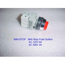 M40-STOP   M40 Stop Push Button