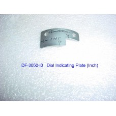 DF-3050-I0  Dial Indicating Plate (for Dual Dial Inch)