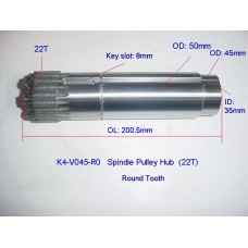 K4-V045-R0  Spindle Pulley Hub (Round Tooth)