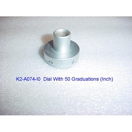 K2-A074-I0 Dial With 50 Graduations ( Inch)
