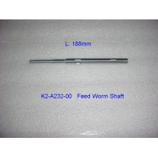 K2-A232-00 Feed Worm Shaft
