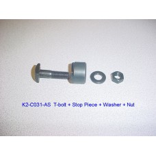K2-C031-AS  Stop Piece T-Bolt  Assembly